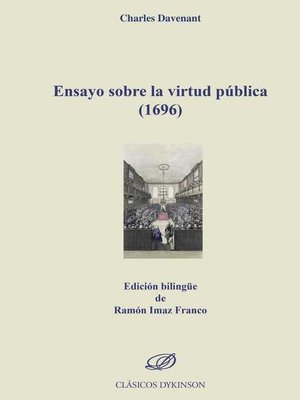 cover image of Ensayo sobre la virtud pública 1696